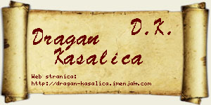 Dragan Kasalica vizit kartica